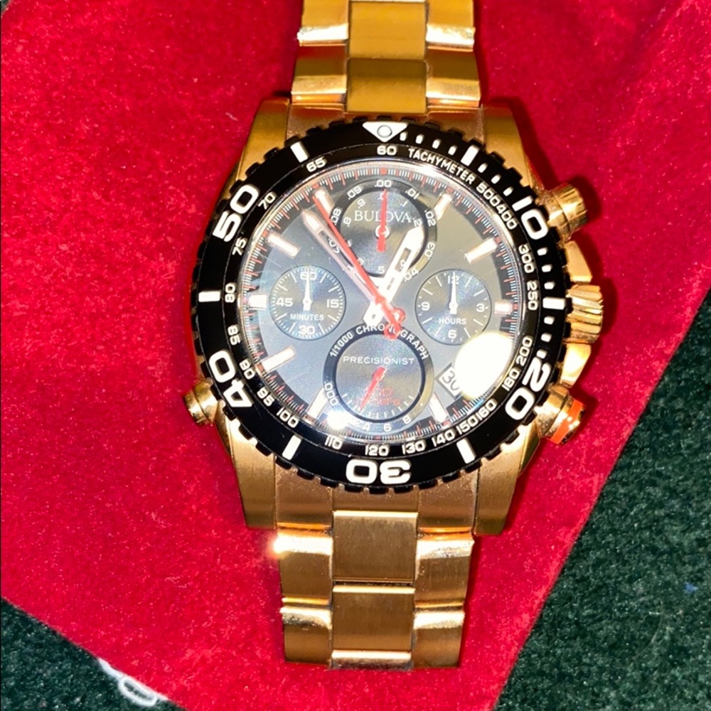 Bulova Precisionist stainless steel 200m